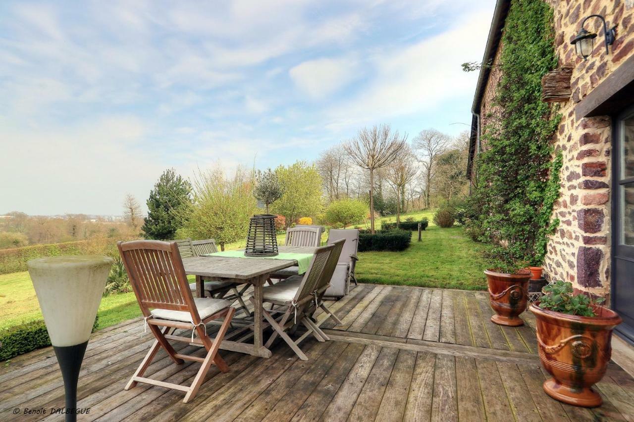Domaine Du Val Ory Bed and Breakfast Iffendic Exterior foto